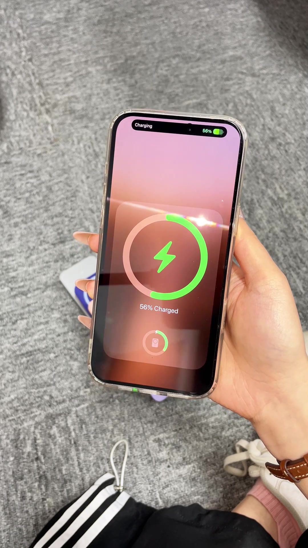 5000mAh Magnetic Wireless Power Bank for iPhone 12-17 Series, Portable Charger Compatible… creator video