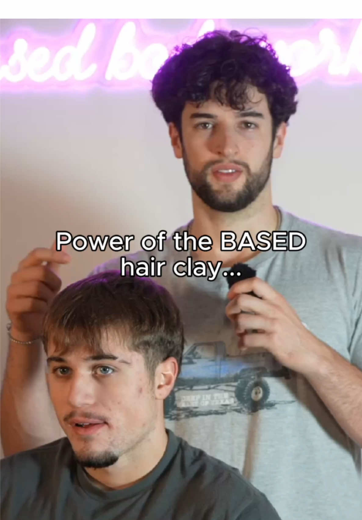 BASED Hair Clay creator video