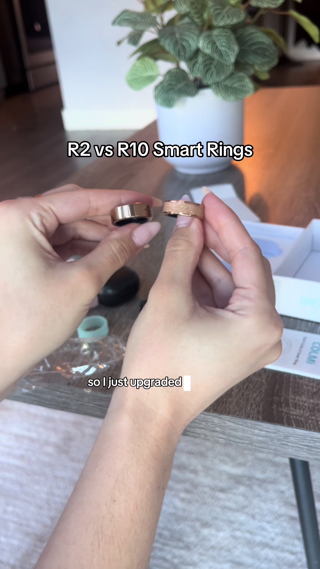 COLMI R10 Unisex Digital Health Tracker Ring creator video