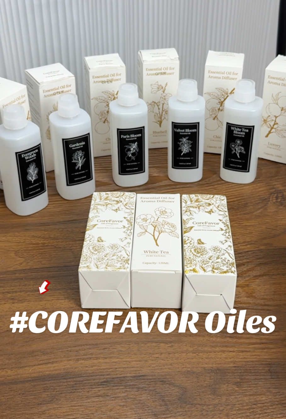CoreFavor 120ml Essential Oil for M60 Home Fragrance Diffusers, Plant-Based Diffuser Oil… creator video