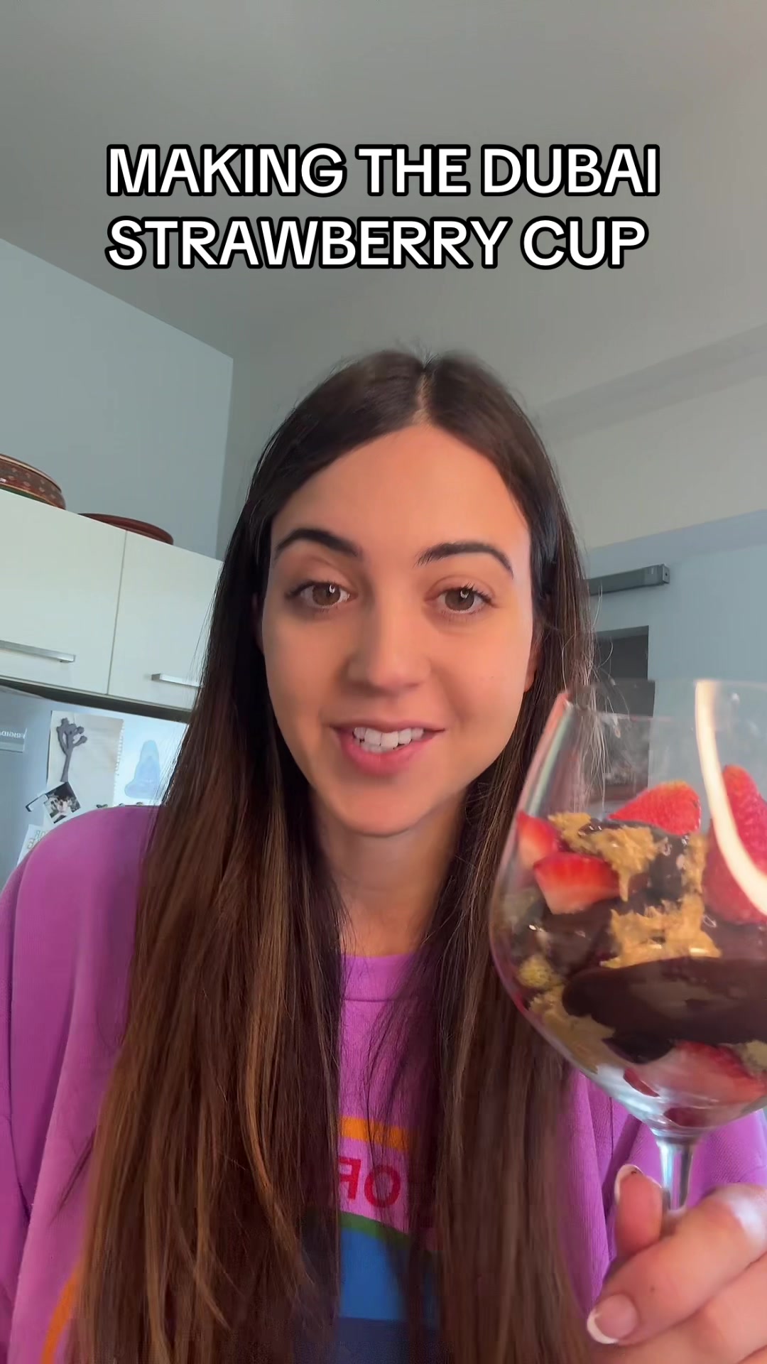 Dubai Knafeh Stuffed Dark Chocolate Bar Refill Kit creator video