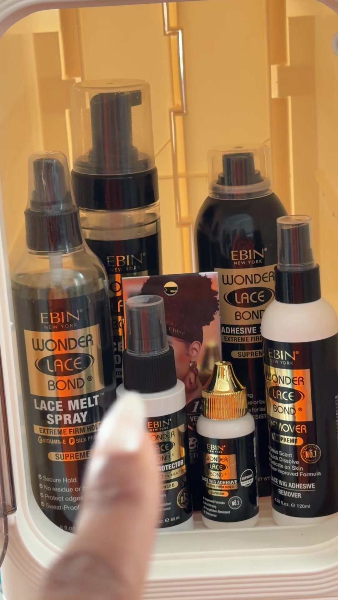 EBIN Wonder Lace Bond Ultimate Wig Install Kit creator video