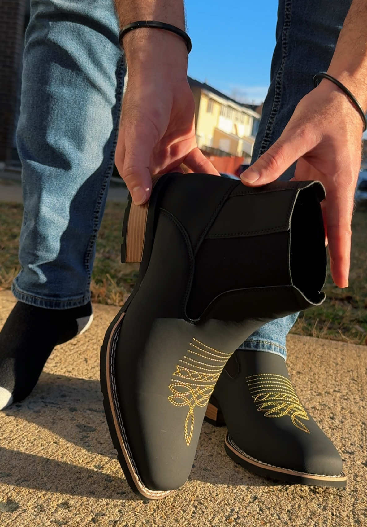 Men's Western Cowboy Footwear creator video