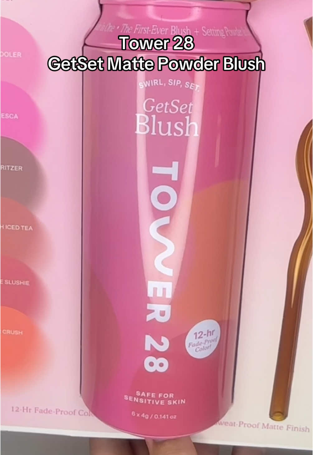 Tower 28 GetSet Matte Powder Blush creator video