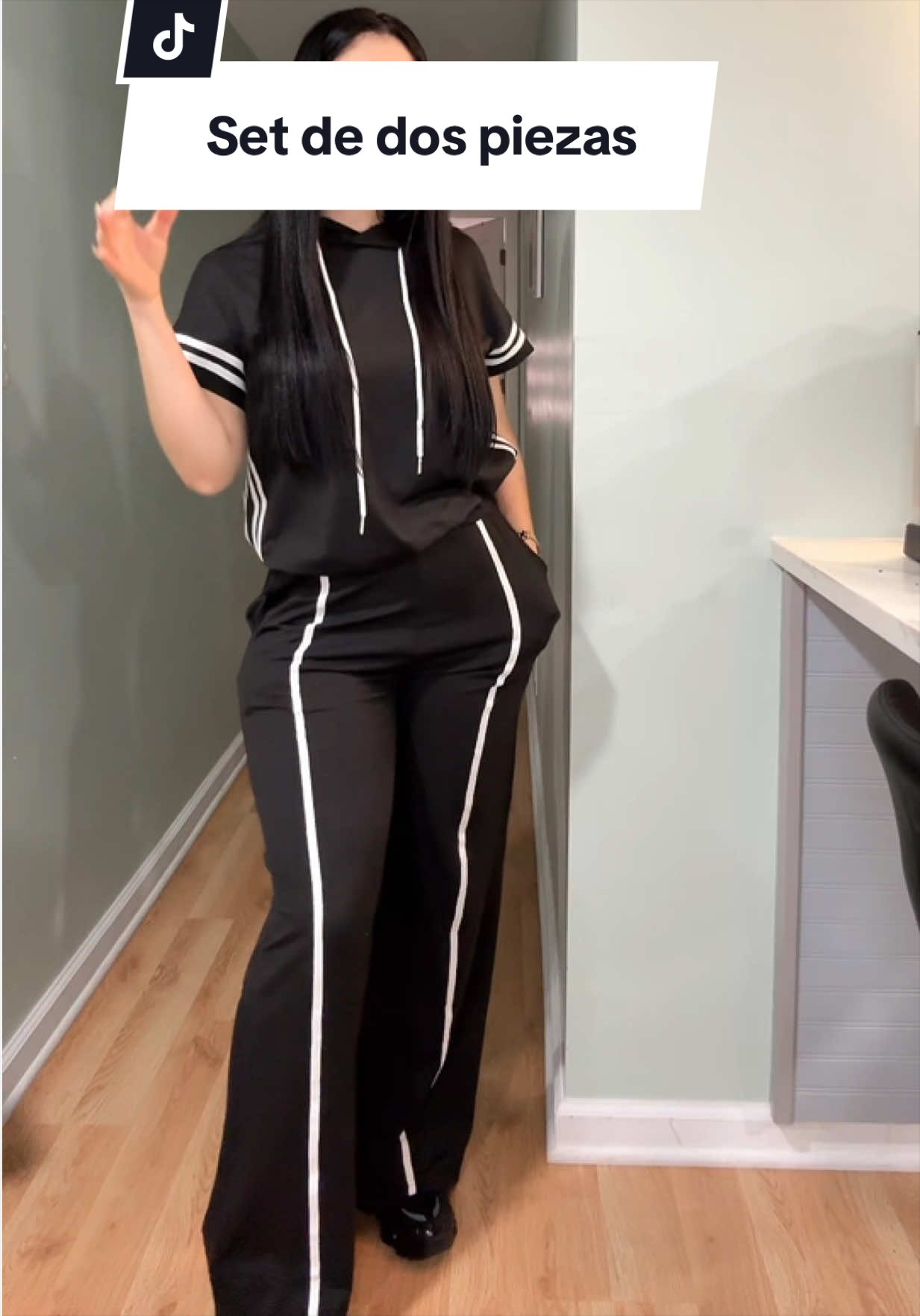 USBoutiqueCHIC Women's Spring Summer Hooded Top & Lounge Pants Set 531GSM Oversized… creator video