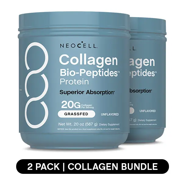 Neocell 2x NeoCell Collagen Bio-Peptides Powder 20oz