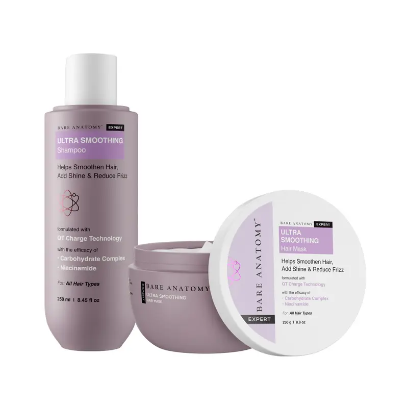 BASED Bare Anatomy Ultra Smoothing Hair Duo – Shampoo & Mask
