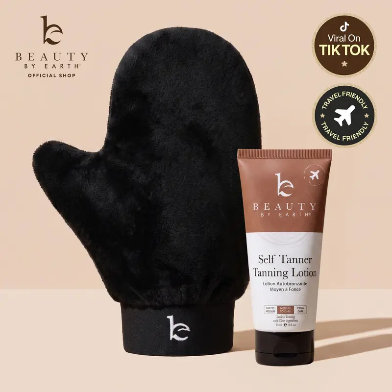 Kit de descubrimiento de loción autobronceadora Beauty by Earth