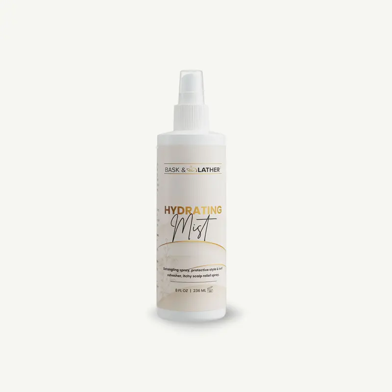 BASK & LATHER Hydrating Hair Mist - Hydrate and Moisturizing