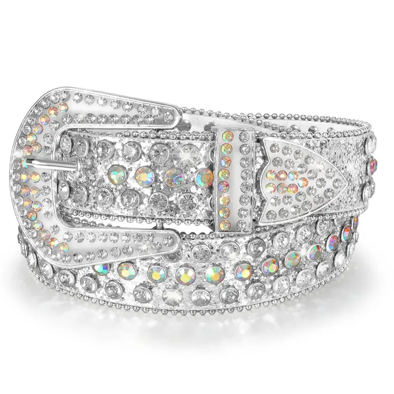 Mnml JASGOOD Women Men Rhinestones Belt