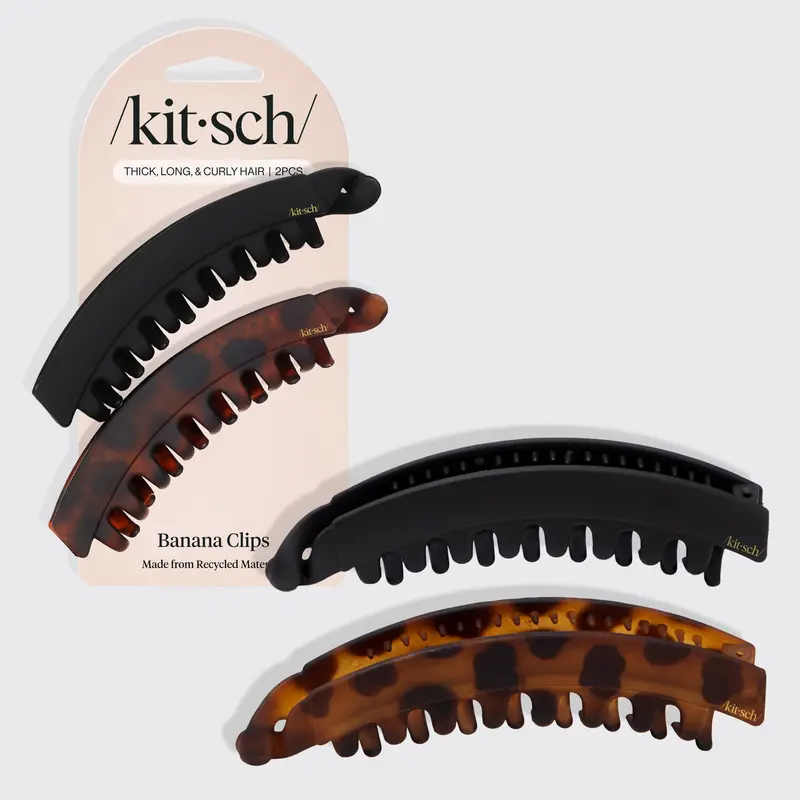 Kitsch Banana Clip 2pc