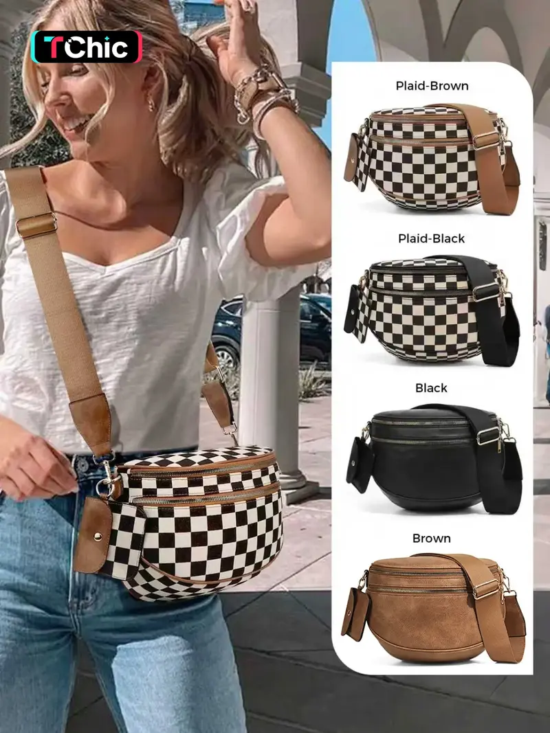 Montana West Large Crossbody Bag for Women Ladies' Saddle Bag Girls Sling Bag