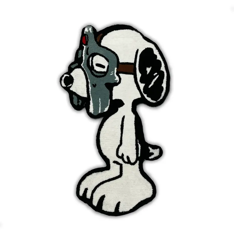 PACK APPROVED masked doggy rug