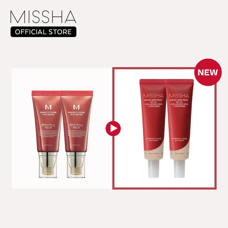 MISSHA VIRAL DUO! M Perfect Cover BB Cream SPF 42 PA+++