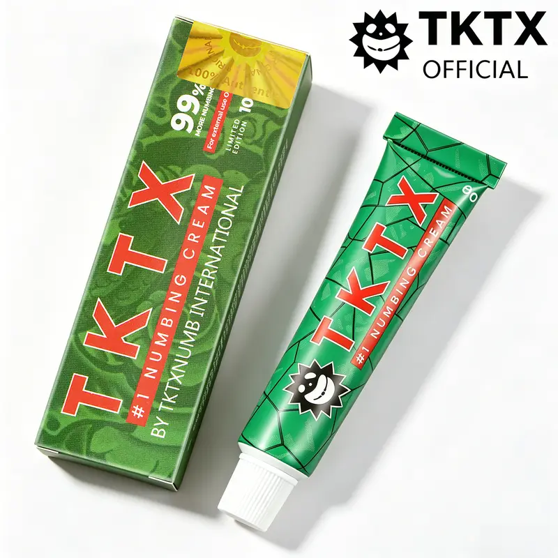 Crema anestésica TKTX para tatuajes, edición limitada 99% muy fuerte, 10 g